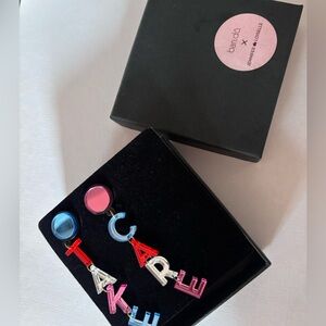 ban.do X Jennifer Loiselle | Multicolor 'Take Care' Earrings